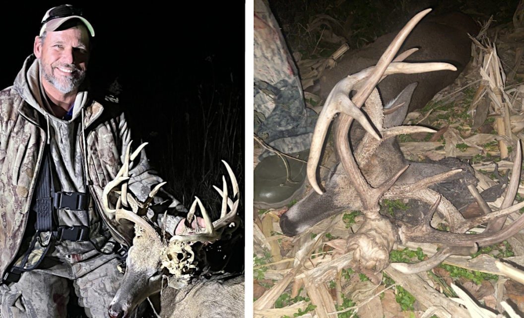 Hunter Harvests Buck Still Locked to Dead Rival in Missouri