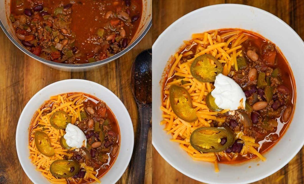 Venison Chili Recipe With Beans, Beer, and Beef Broth