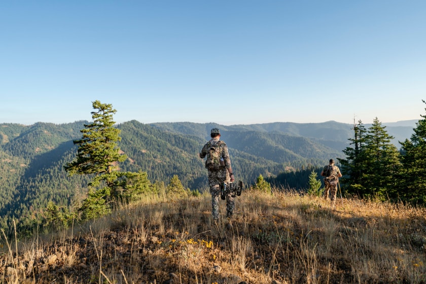 hunter using GPS