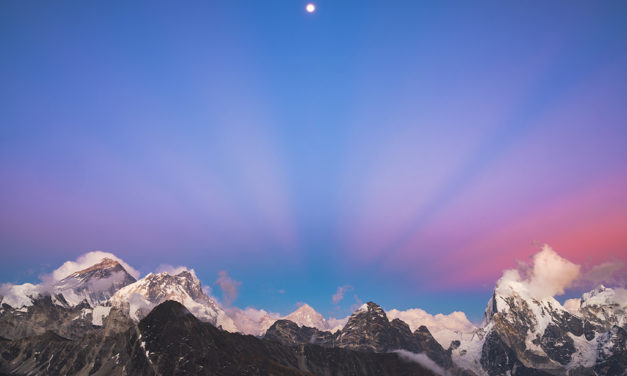 Behind The Shot: Earth’s Shadow At Moonrise