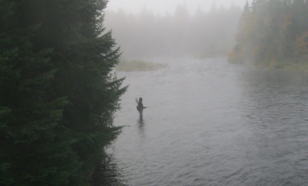 Cold Weather Fly Fishing on Maine’s Magalloway River