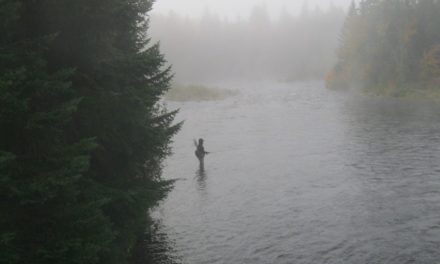 Cold Weather Fly Fishing on Maine’s Magalloway River