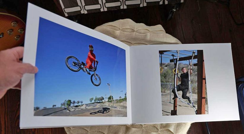 Photo of a photo book cover