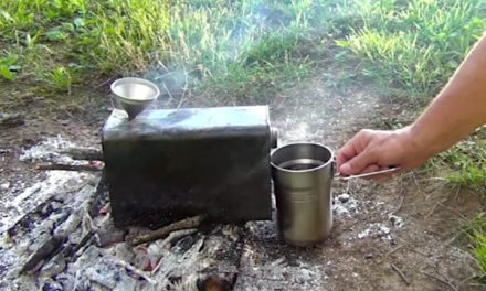 Hobo Water Heater is a Simple and Incredibly Effective Camping Hack
