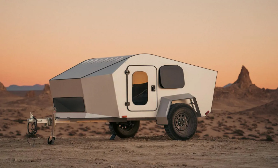 Polydrops Makes a Lighter, Aerodynamic Camper for EVs That’s Under $10,000