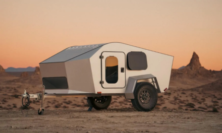 Polydrops Makes a Lighter, Aerodynamic Camper for EVs That’s Under $10,000