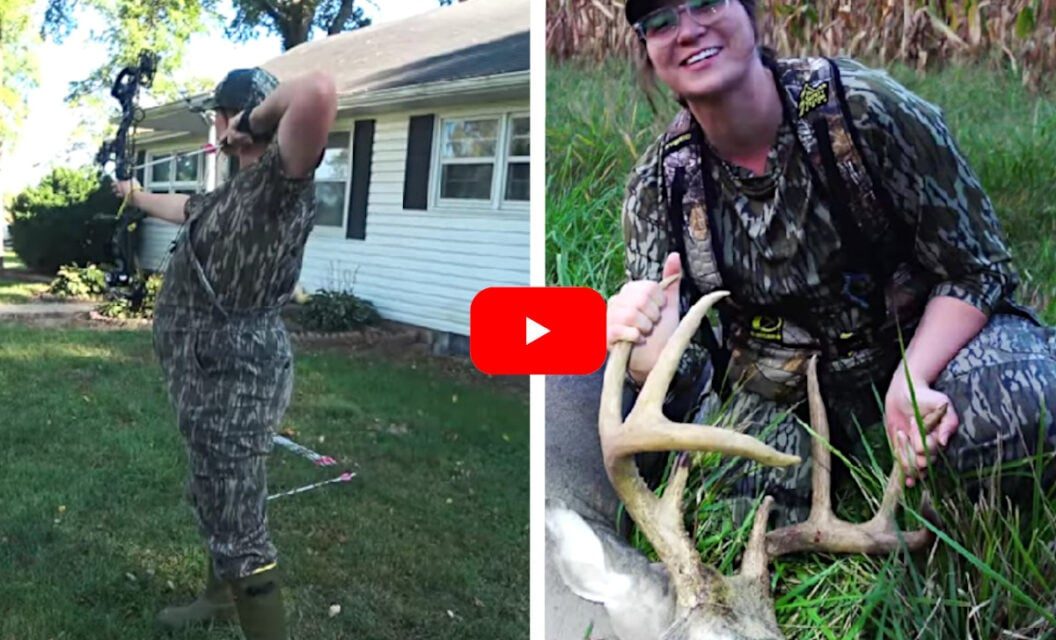 Pregnant Bowhunter Bags Big Missouri 8-Point With Perfect Shot