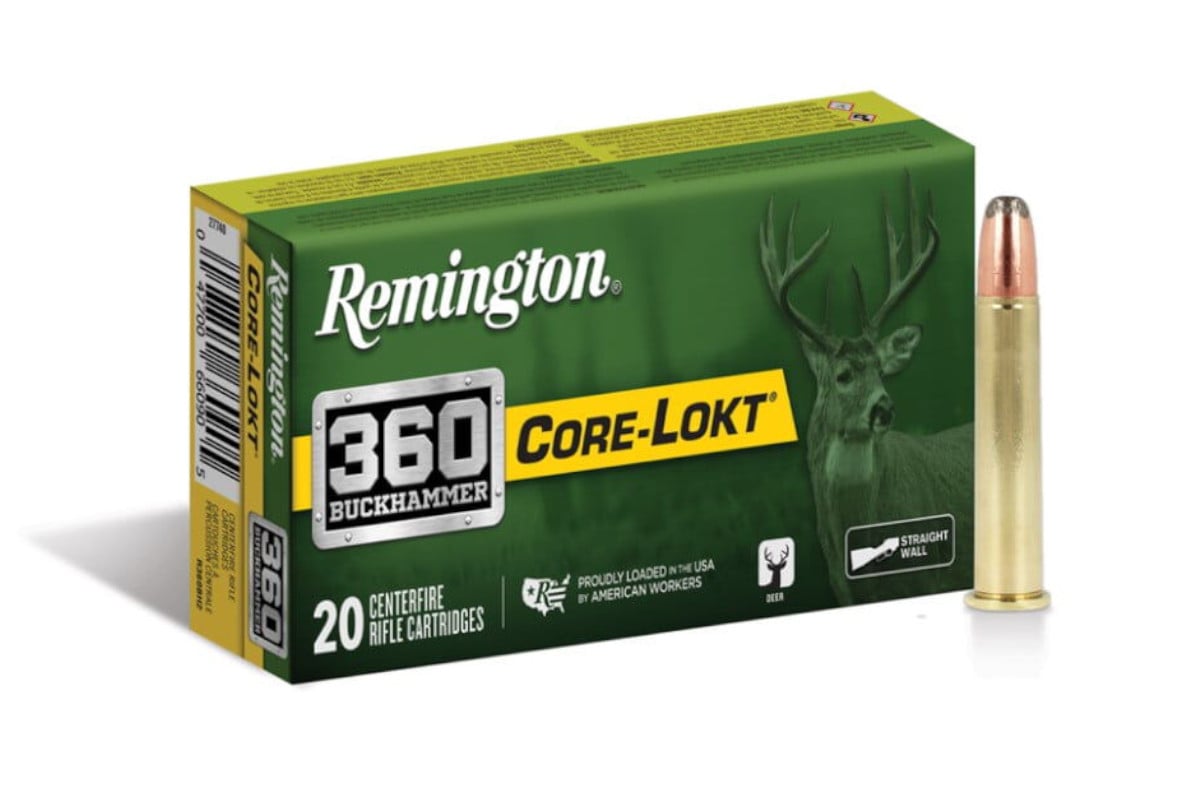 Remington Unveils 360 Buckhammer, a New Straight Wall Hunting Cartridge