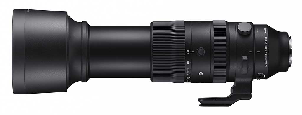 Photo of Sigma 60-600mm lens
