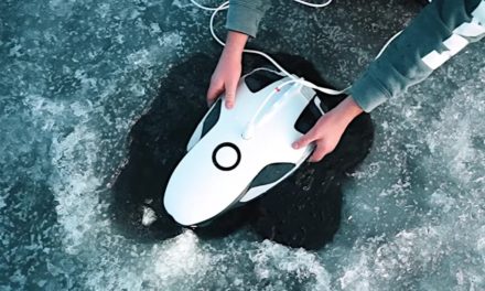 Underwater Drone Helps Ice Anglers Find Smallmouth Bass