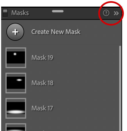 Photo of Lightroom masking