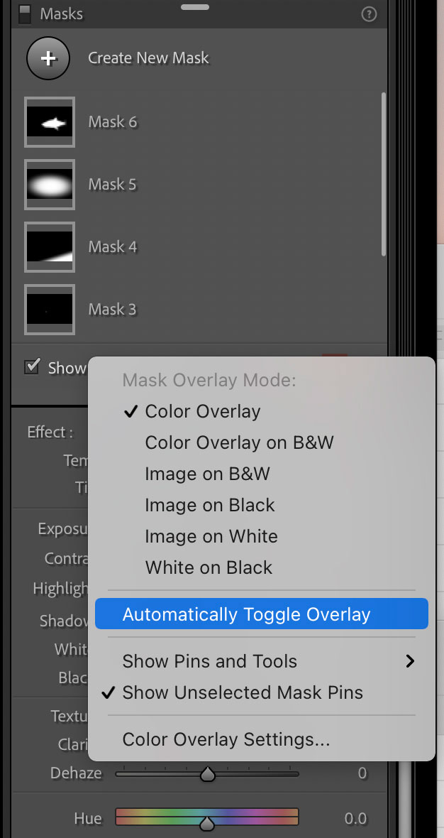 Photo of Lightroom masking