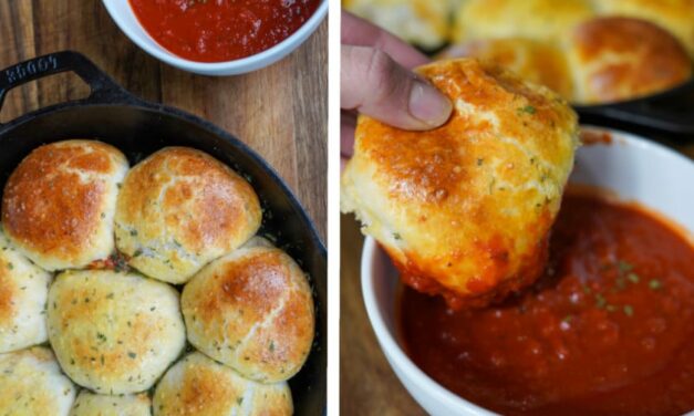 Venison Sausage and Pepperoni Pizza Bombs