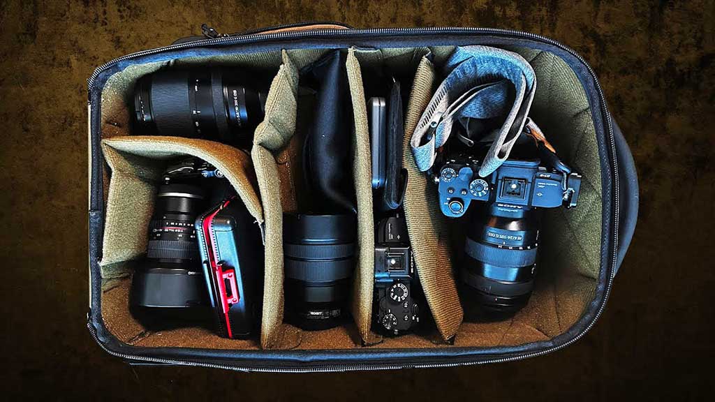 Photo of a camera bag