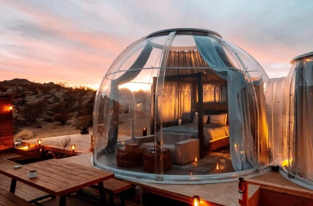 Joshua Tree Bubble Dome California Glamping