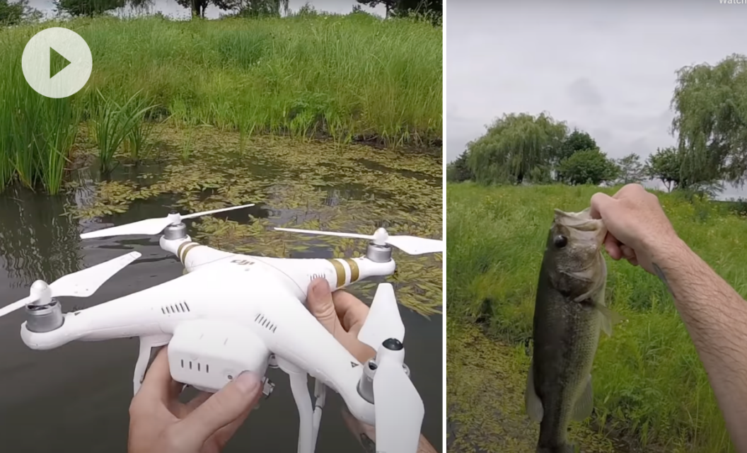 Man Attempts Drone Fishing, Only to Lose Drone to Fish